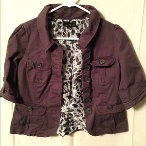 Twenty one cropped blazer